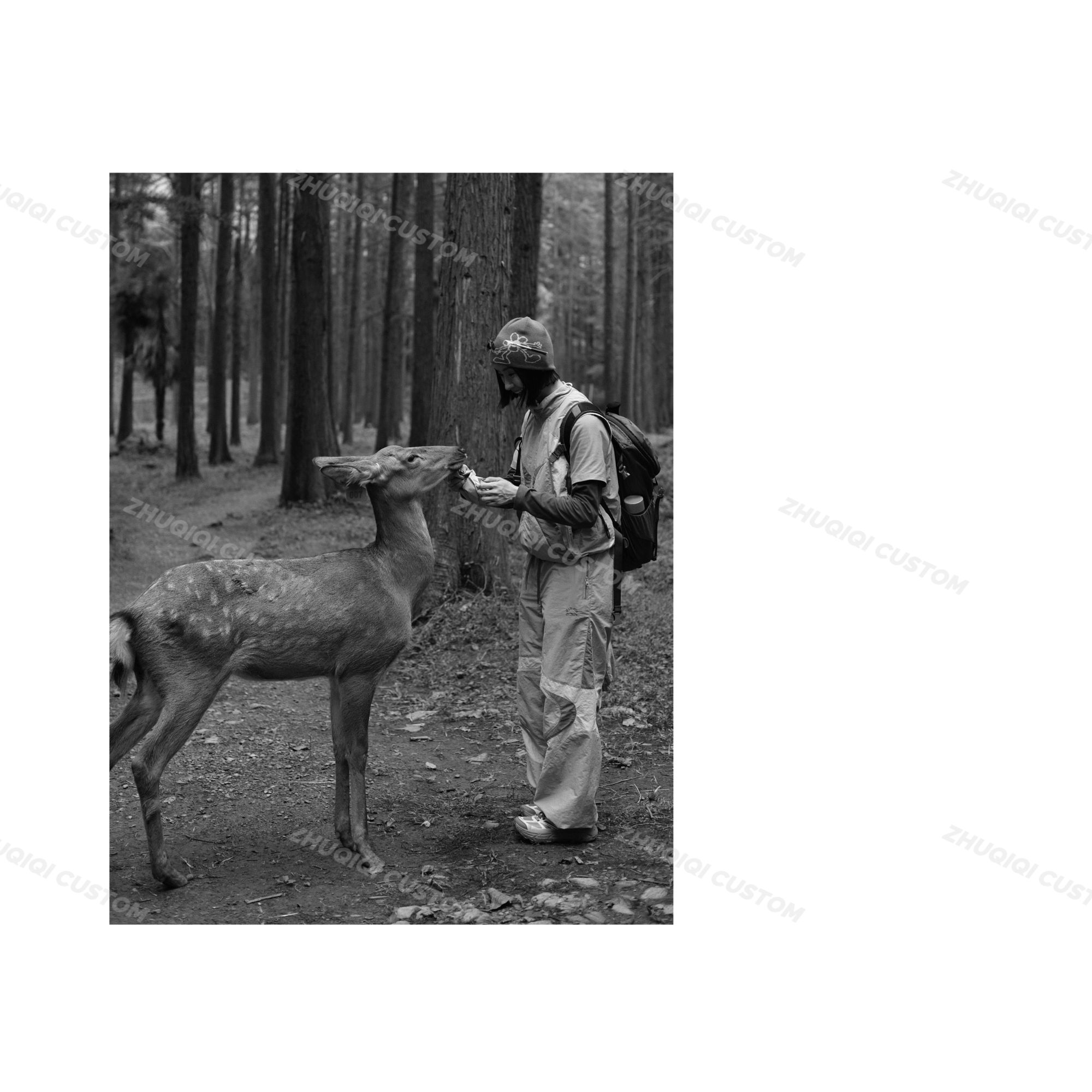 【极寒灯芯糕】ZHUQIQI CUSTOM 小众設計師美學 复古綫休闲褲-750