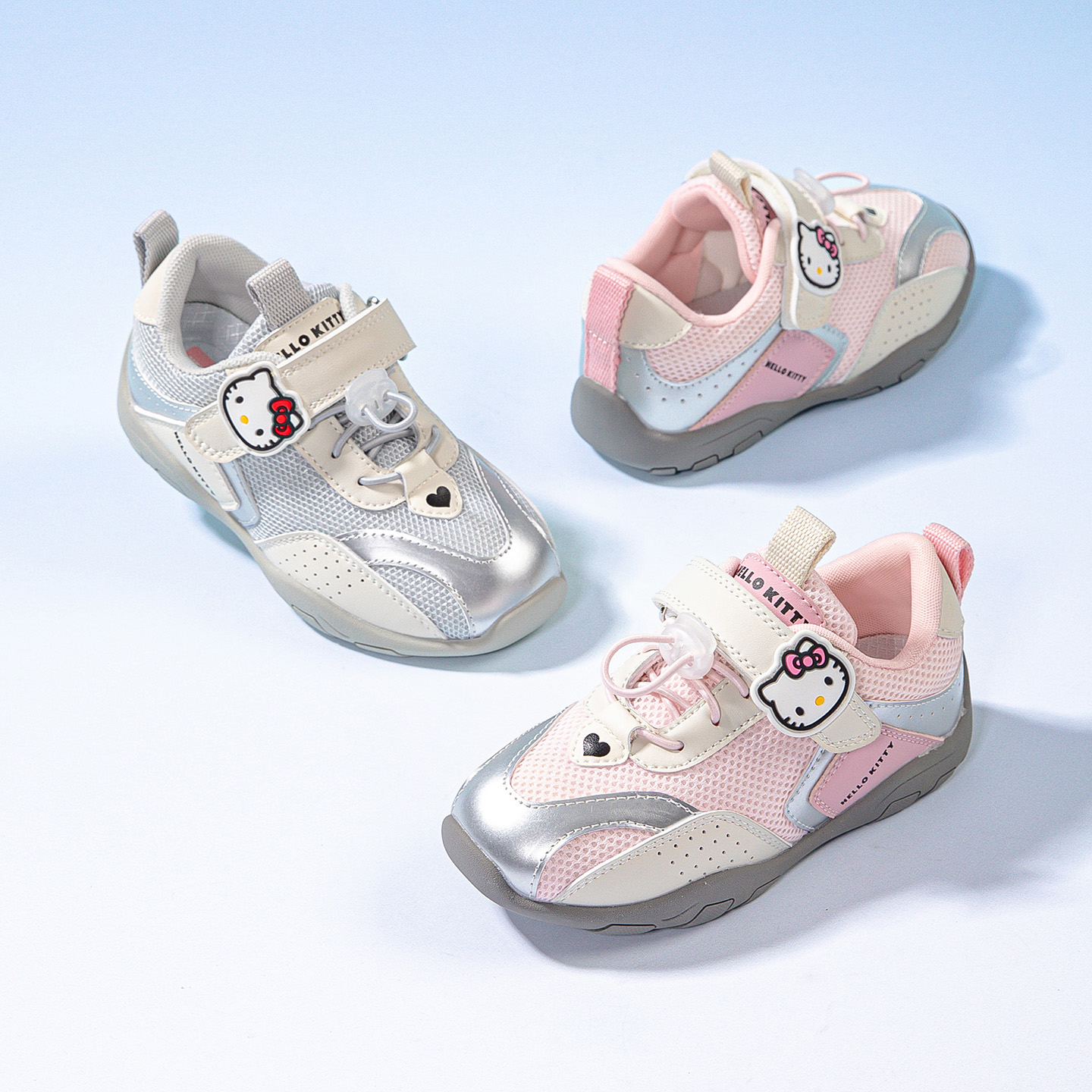 HELLO KITTY/凯蒂猫2025秋季新款潮款开学季女童透气运动鞋板鞋