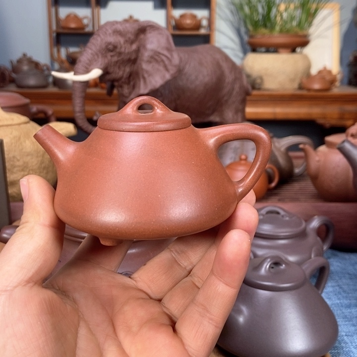 紫砂茶壶ʚ** 红皮龙子冶