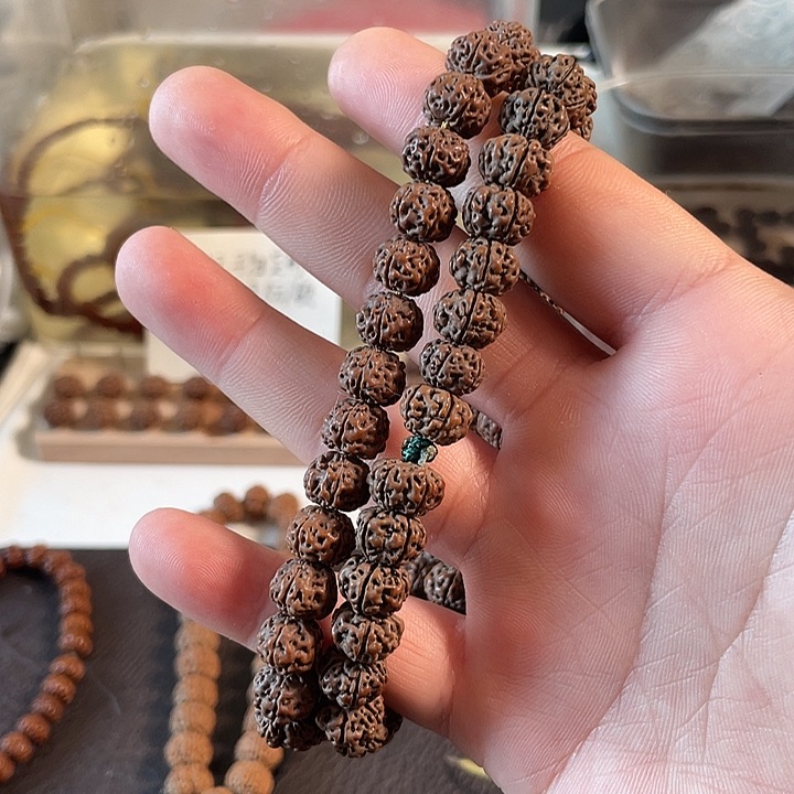 金刚菩提手串平细二选一