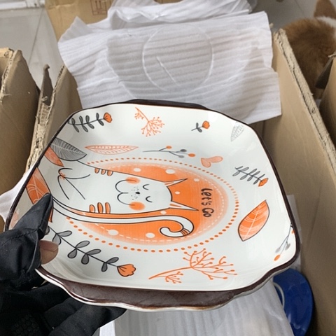 盘陶瓷制品满25拼单发货默认微瑕