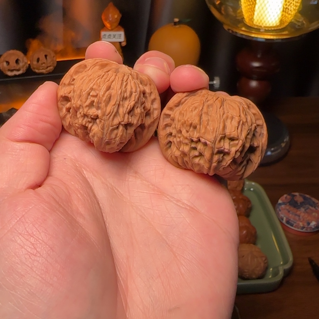 核桃40磨盘，练手一对