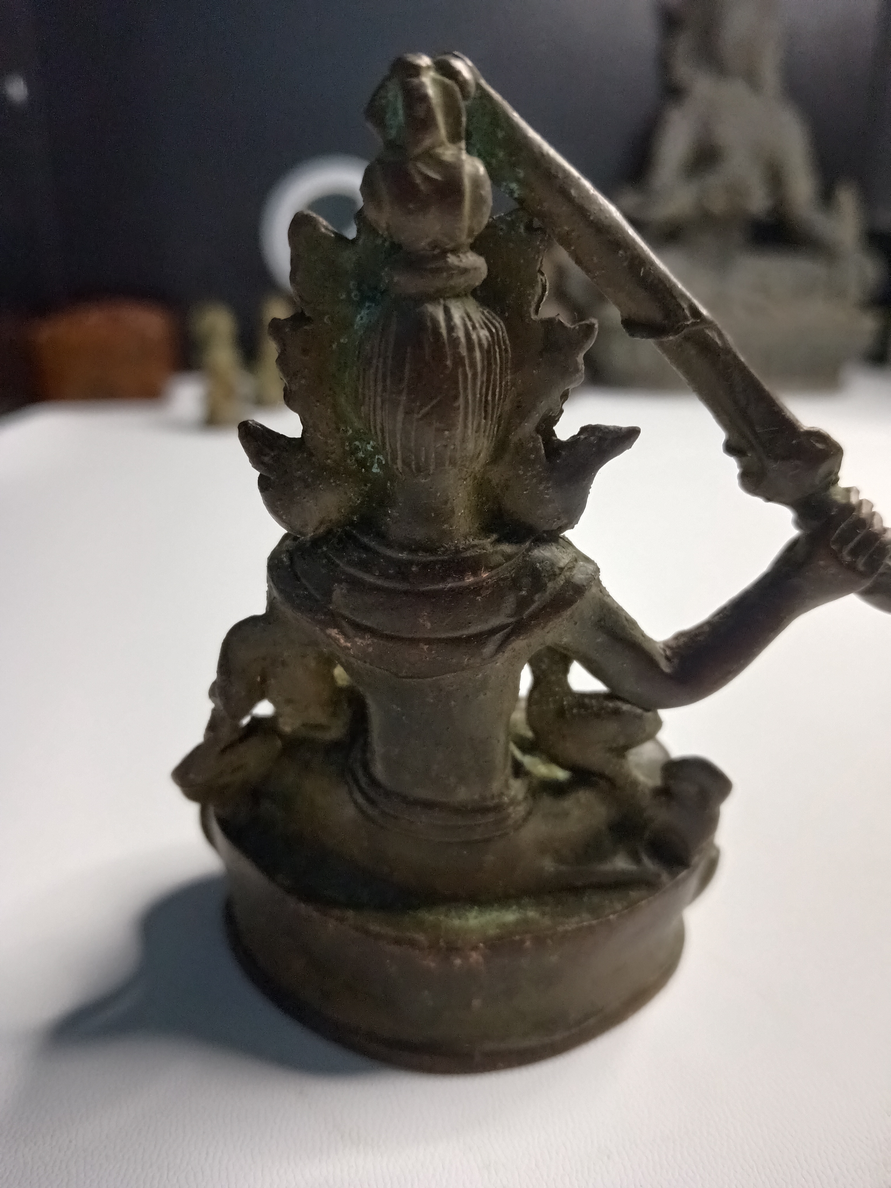 桌面佛堂装饰小铜件