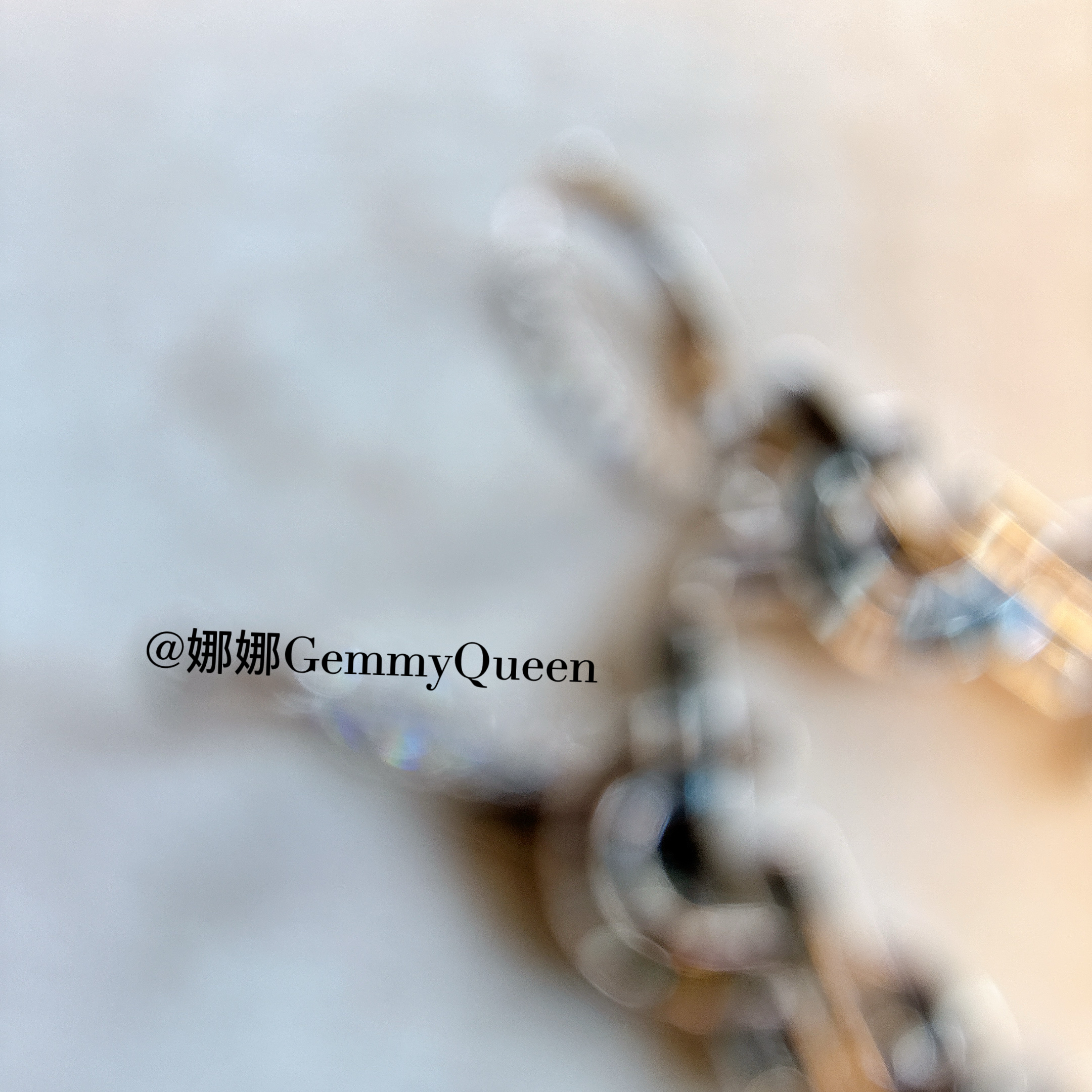 铜合金合成锆石耳饰 娜娜GemmyQueen耳环GQ09045