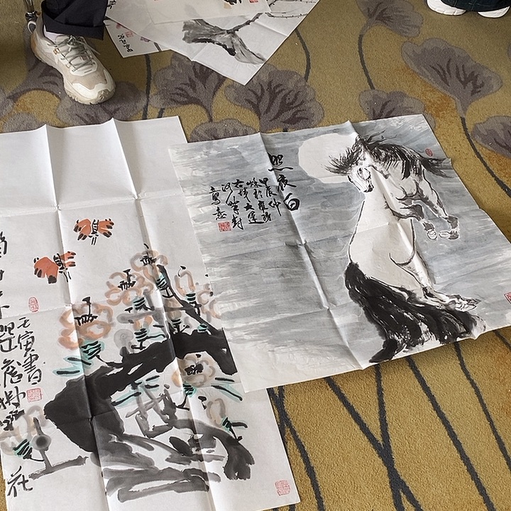 雲***间国画徐文彬50/100手绘哈芯