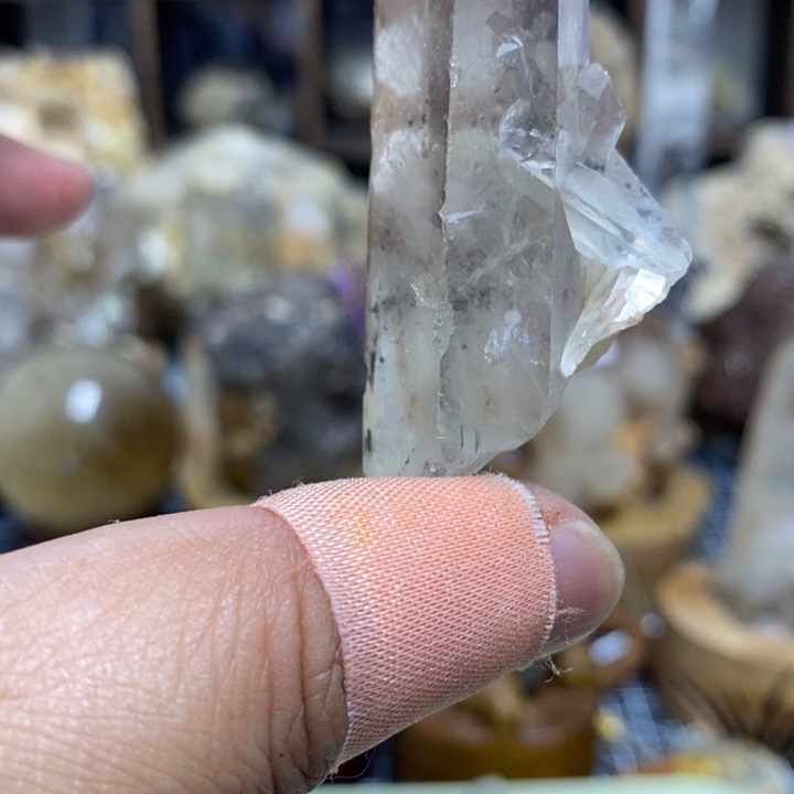 水晶水晶柱未镶嵌