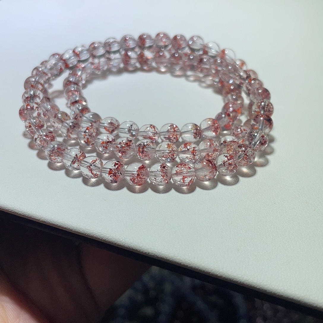 未镶嵌手链水晶金草莓