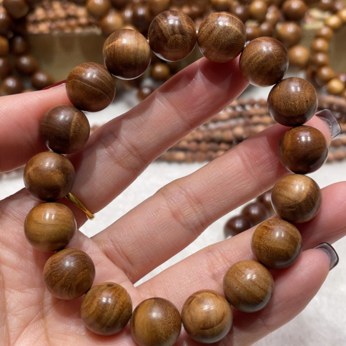 【闪购商品】檀香木手串/手链12微瑕