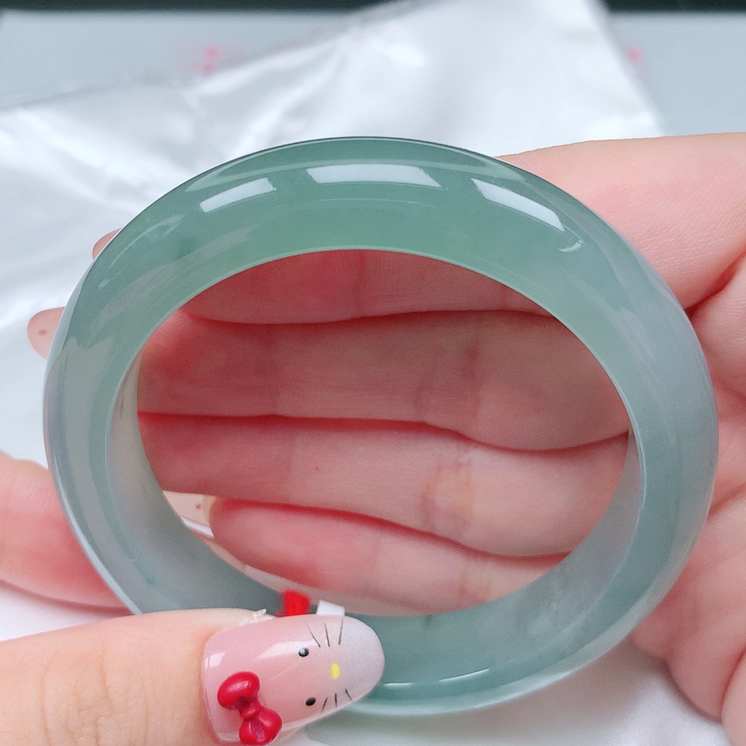 翡翠手镯未镶嵌53 53 53