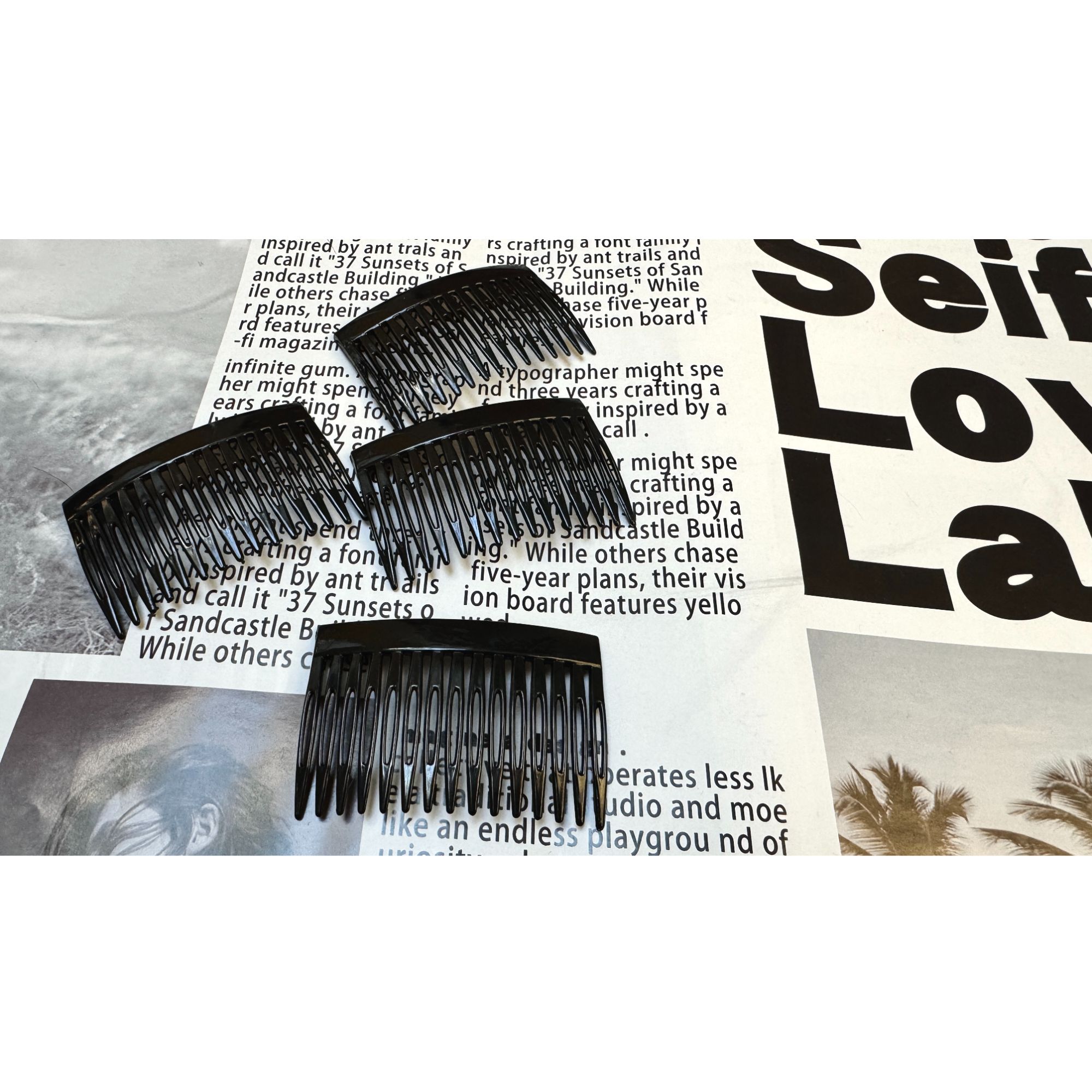 法系卡米拉｜树脂简约-发梳