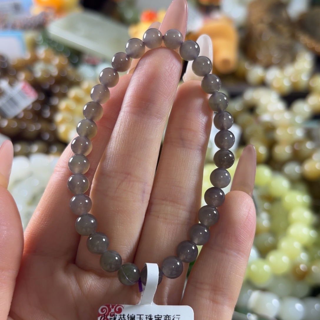 和田玉未镶嵌手链273