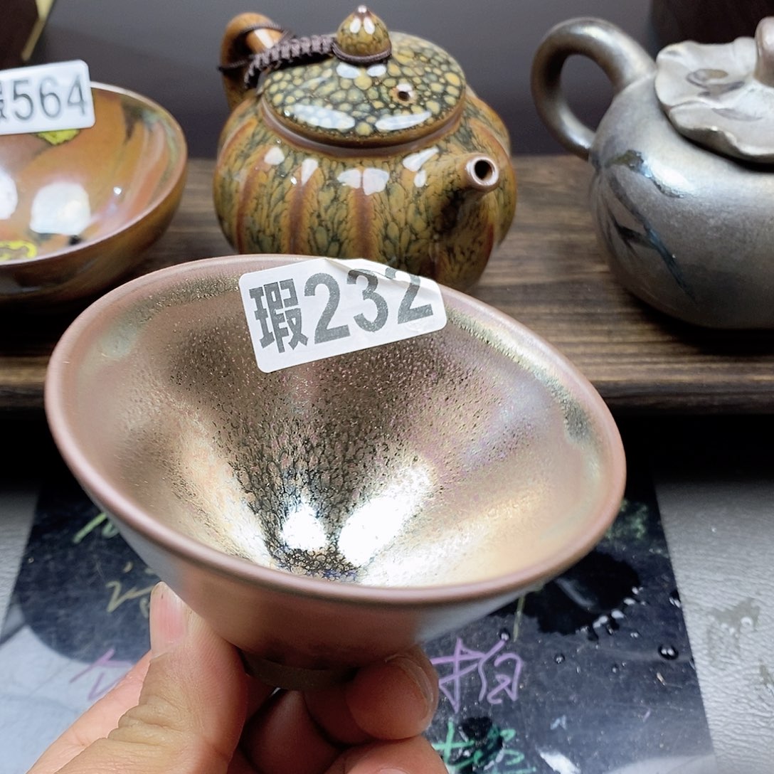 茶盏微瑕建盏主人杯子