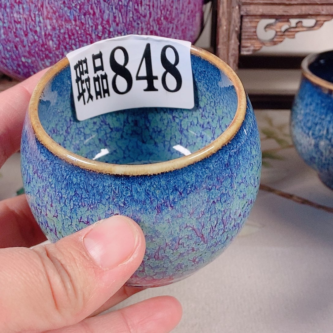 摆件原产地原矿釉钧瓷 
