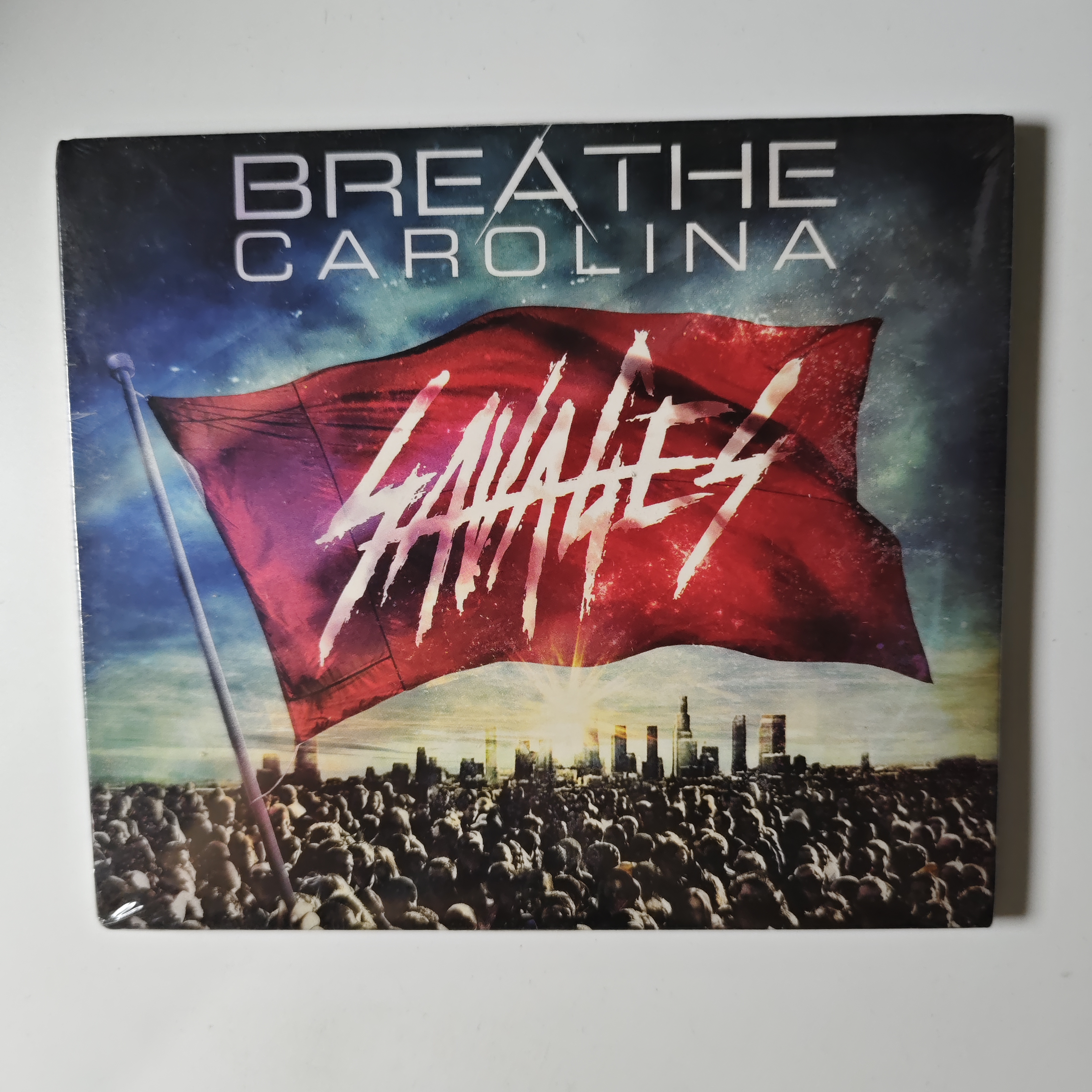 24【欧美】未拆 Breathe Carolina Savages CD 纸盒破损盘好随机发