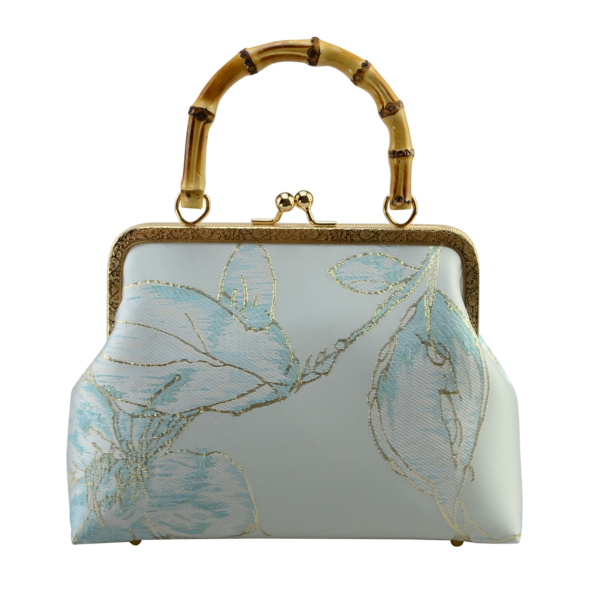 2024冬季新中式真竹节旗袍汉服唐装手工包手提斜挎单肩高质量古风