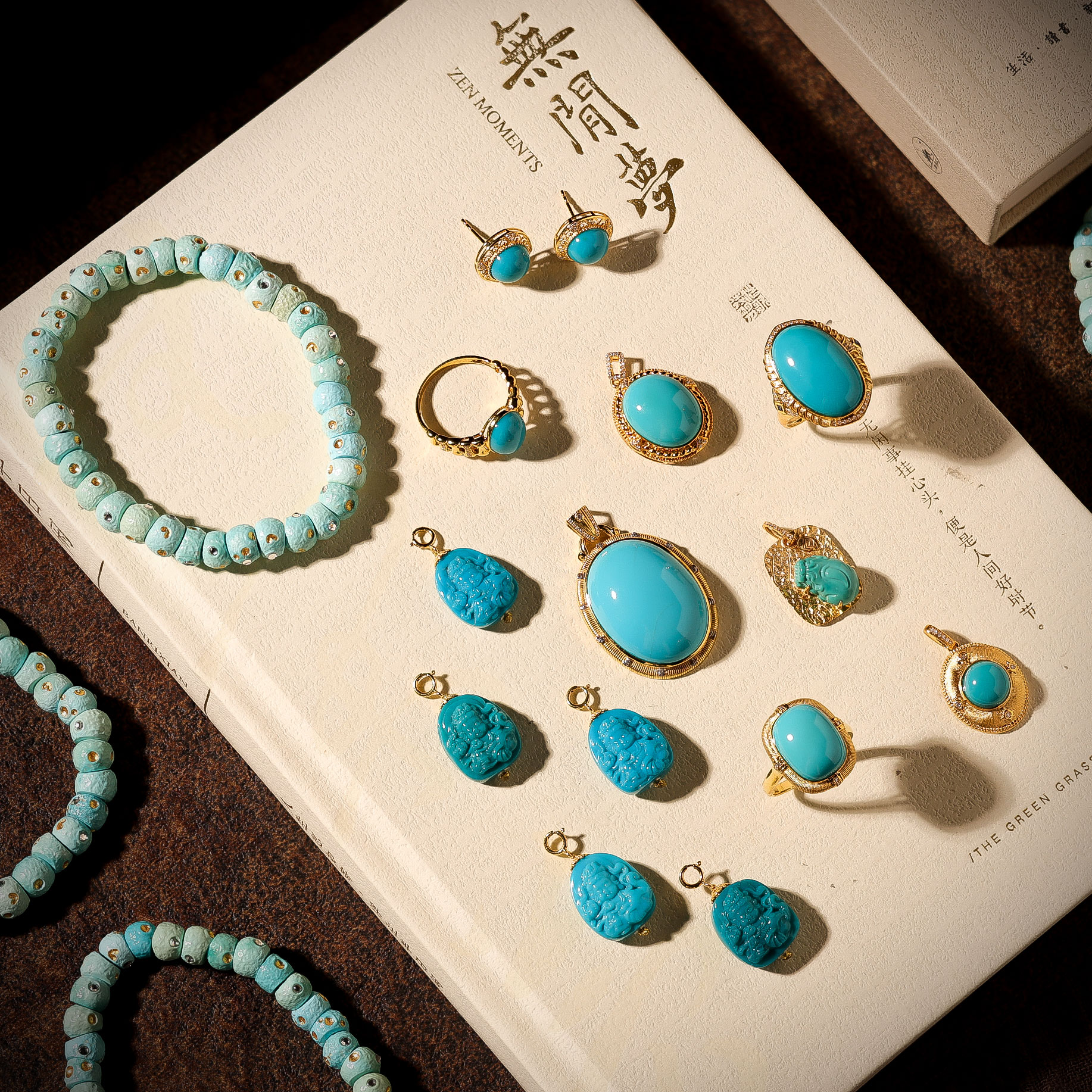 今晚绿松专场 全是高品绿松石 玉化 高瓷 云盖 统统都有