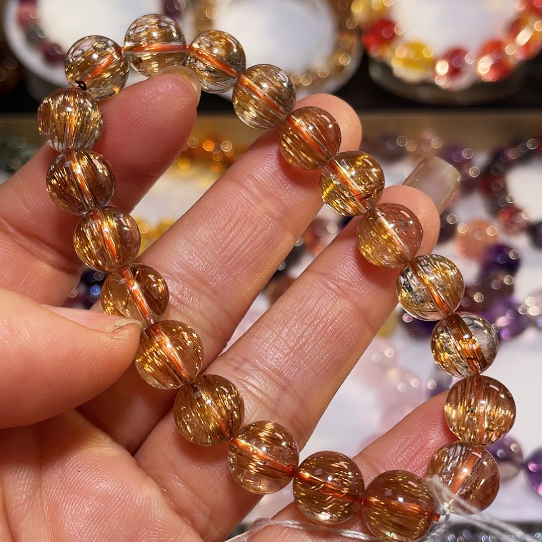 水晶手串未镶嵌手链9.8