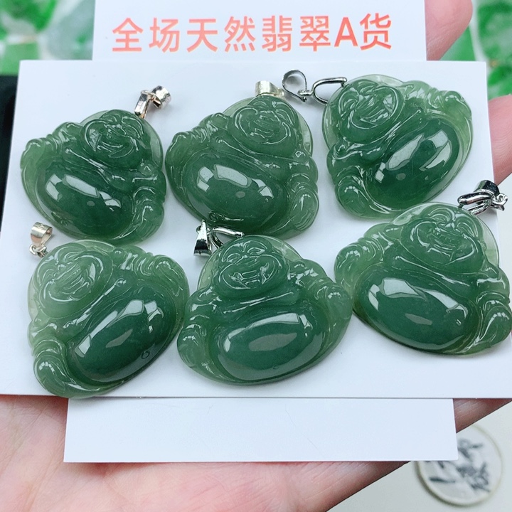 翡翠未镶嵌颈饰多样性发其1