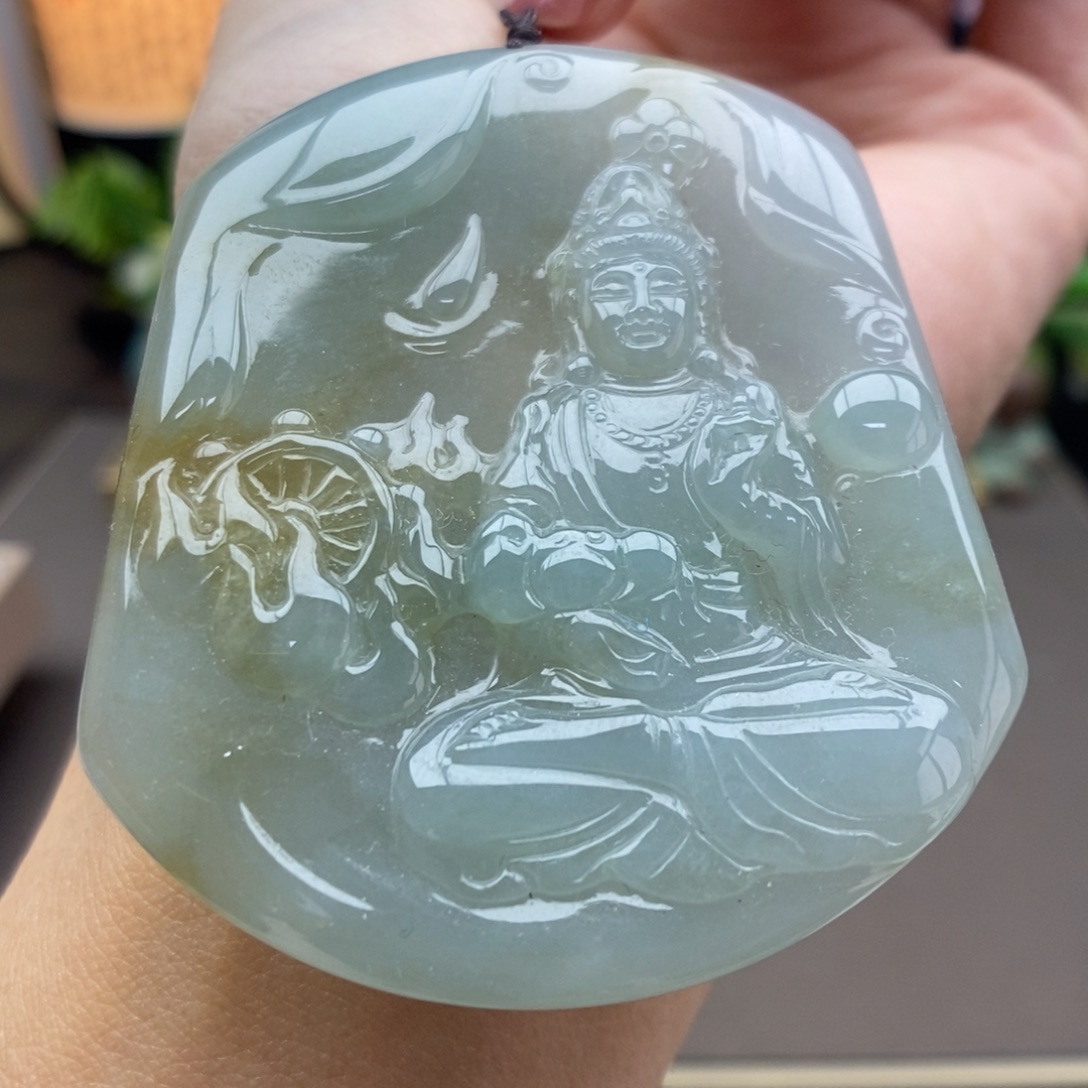 翡翠未镶嵌颈饰吊坠81