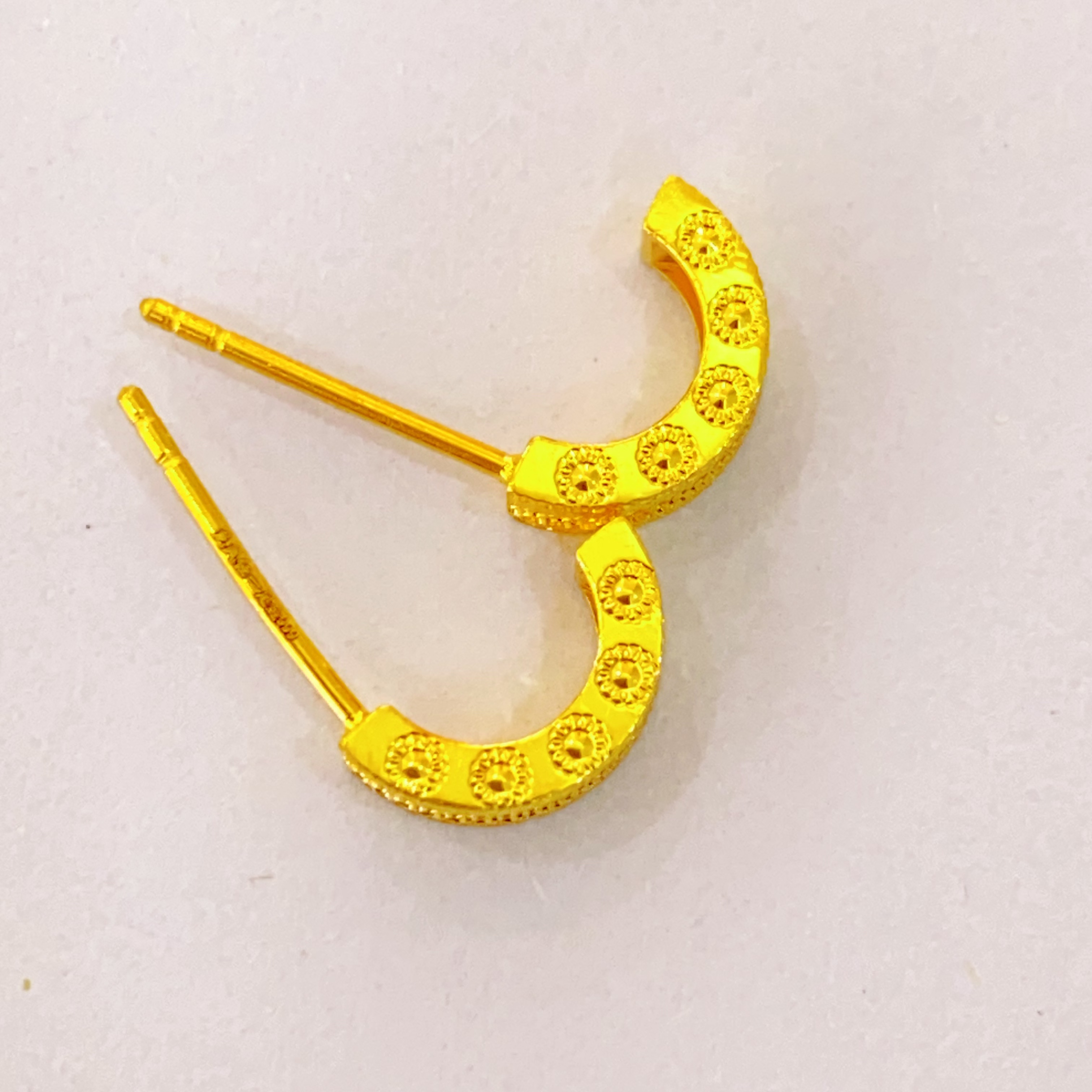 足金999时尚耳饰2.63g