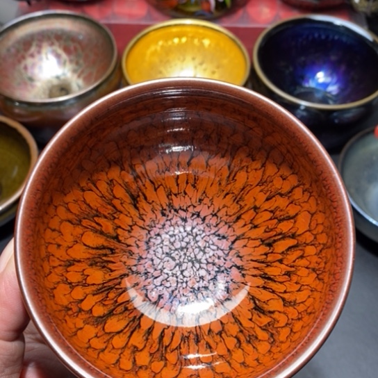 茶盏建盏主人杯茶壶盖碗品茗杯