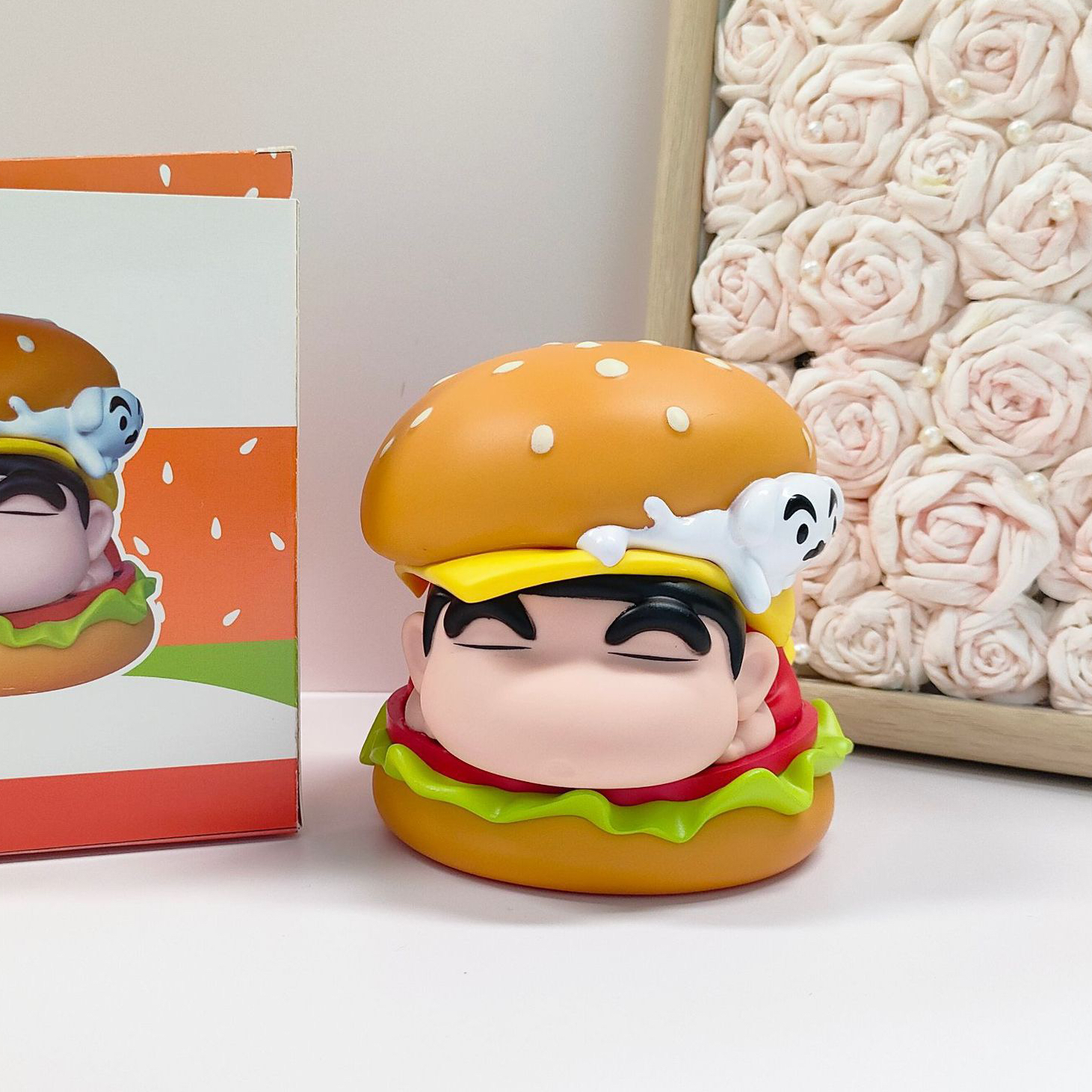 新款汉堡小新超大号小新居家车载摆件礼物可爱公仔精美送人礼物