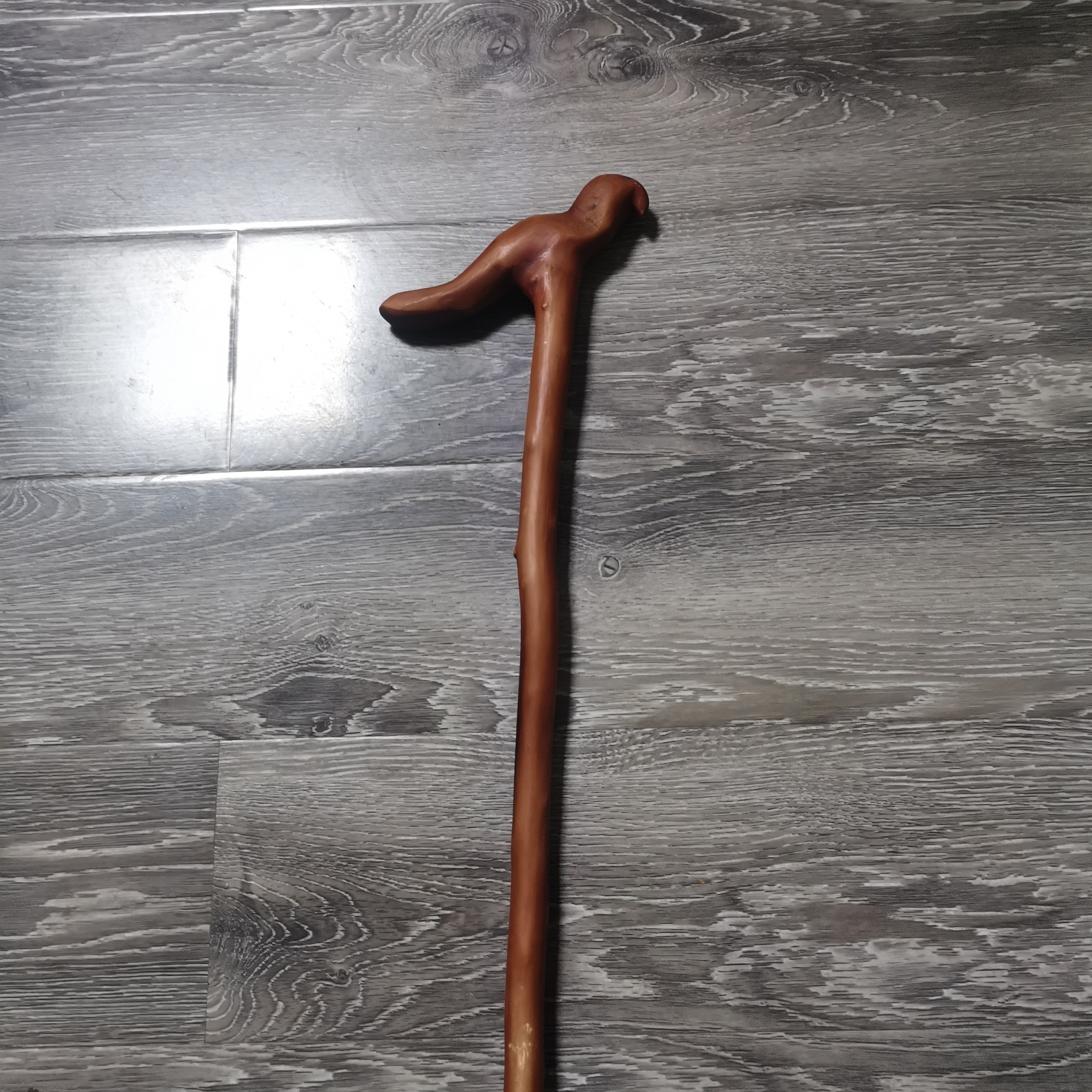 35号纯手工制作红刺刺拐杖