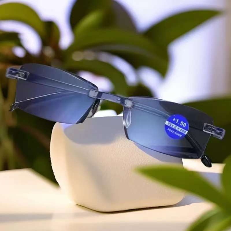 智能变焦男女同款无框老花镜
