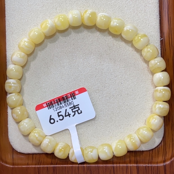 琥珀手链未镶嵌蜜蜡