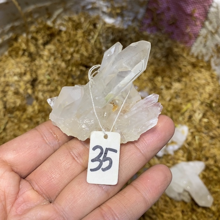 水晶水晶原石摆件未镶嵌