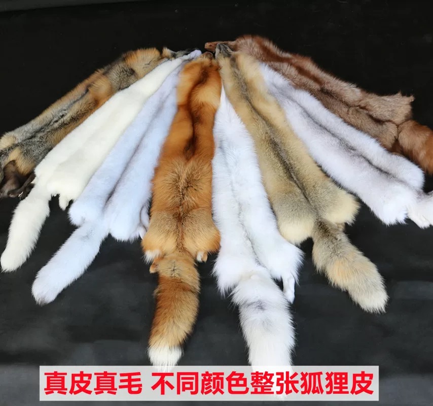 狐狸整皮真毛真皮保暖围脖防风皮毛一体，直播专用链接线下勿拍！
