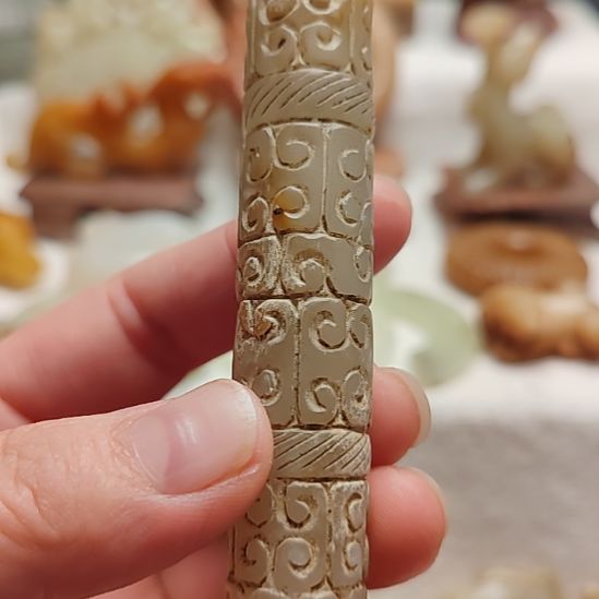 用***2和田玉（糖玉）未镶嵌挂件