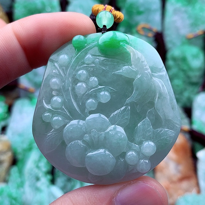 翡翠吊坠(不含链)未镶嵌