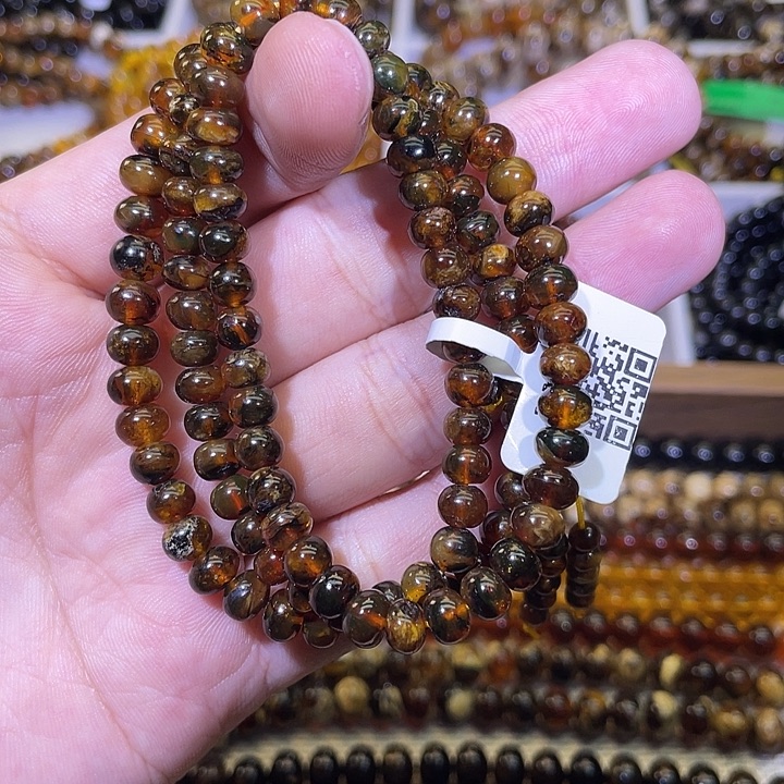 t***n琥珀未镶嵌裸石6+花珀