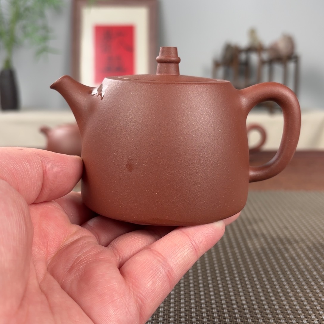 紫砂茶壶黄龙山原矿紫砂壶