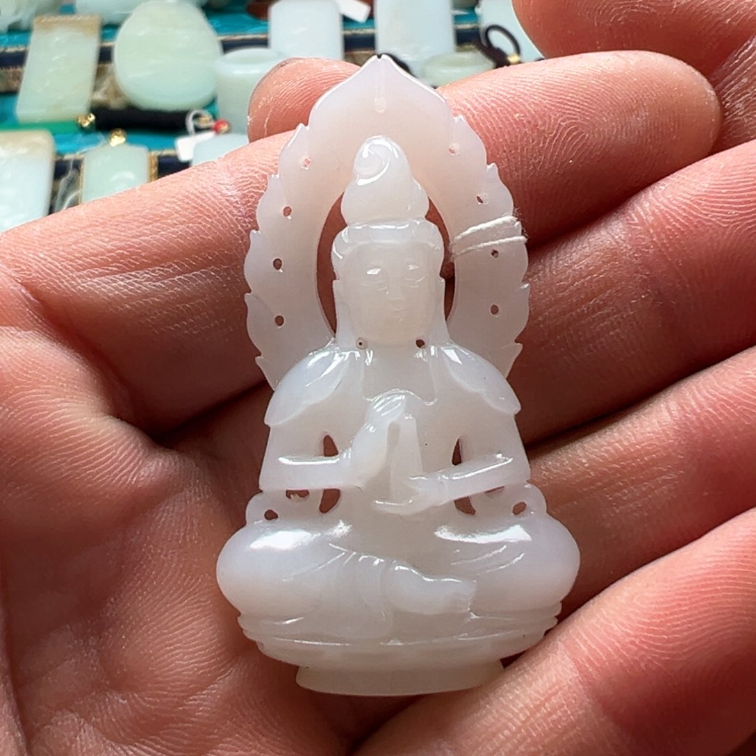 和田玉挂件未镶嵌