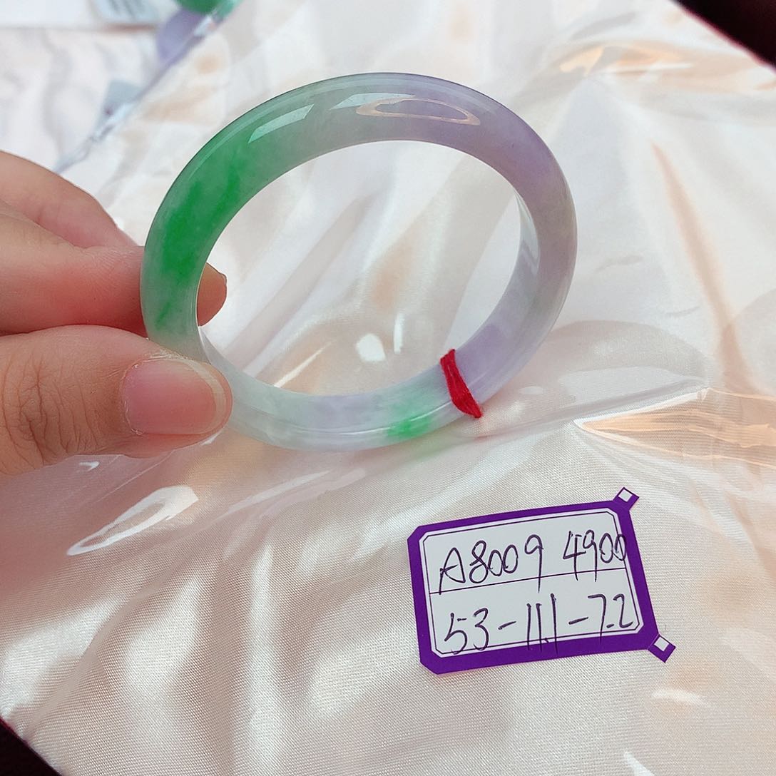 翡翠未镶嵌手镯缅甸翡翠