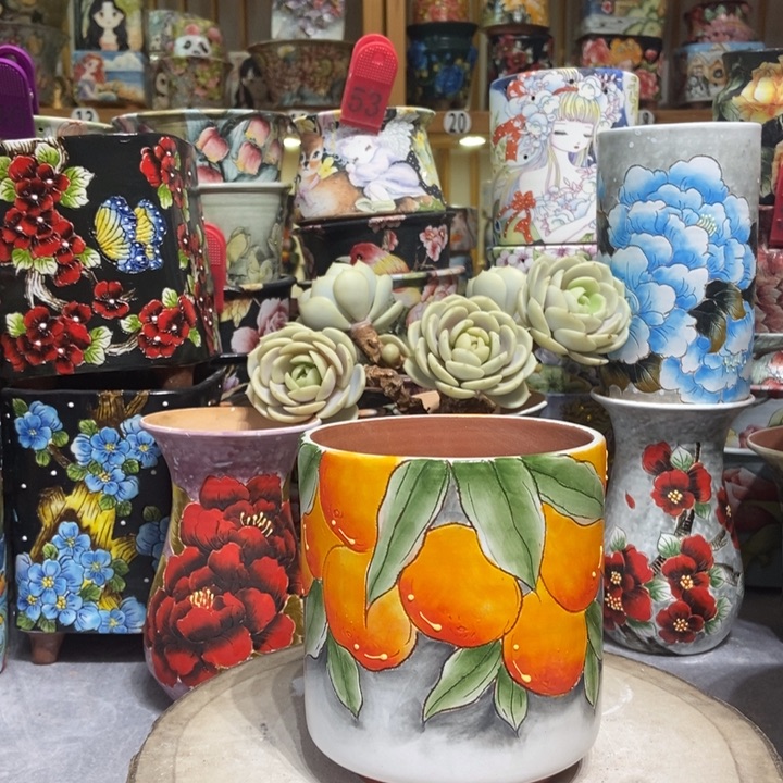 景德镇艺术手绘作品