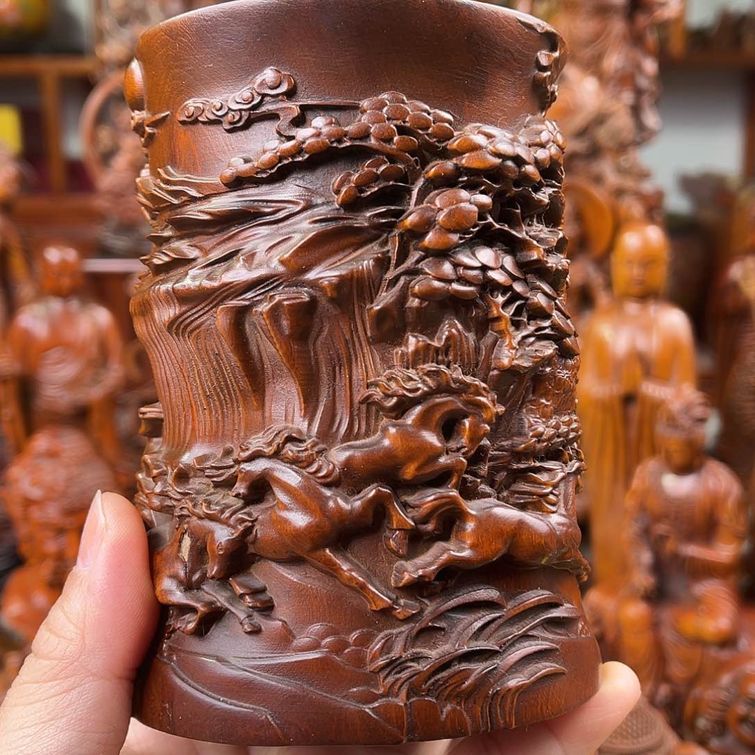 黄杨木净*…黄杨木雕刻艺术