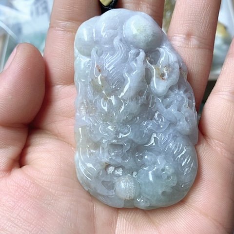 翡翠颈饰未镶嵌天然缅甸翡翠a货