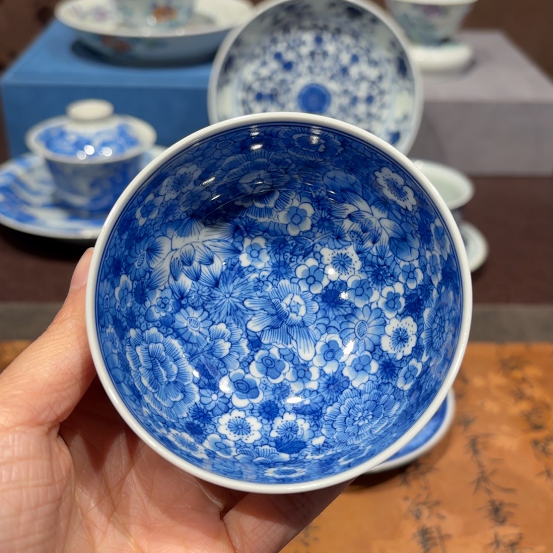 瓷片景德镇纯手工手绘