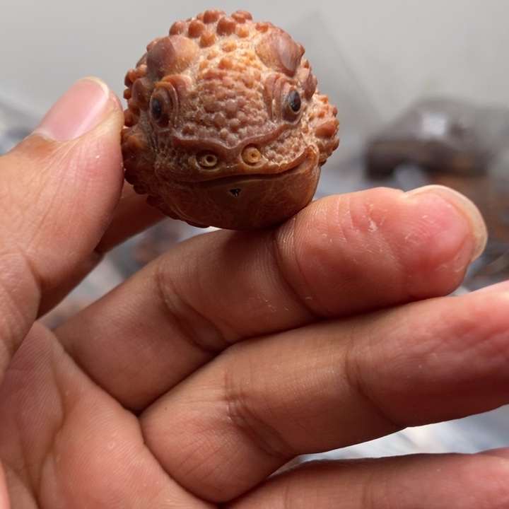 猴头核桃吊坠文玩手串