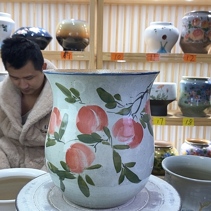 罐陶瓷陶瓷陶瓷观察