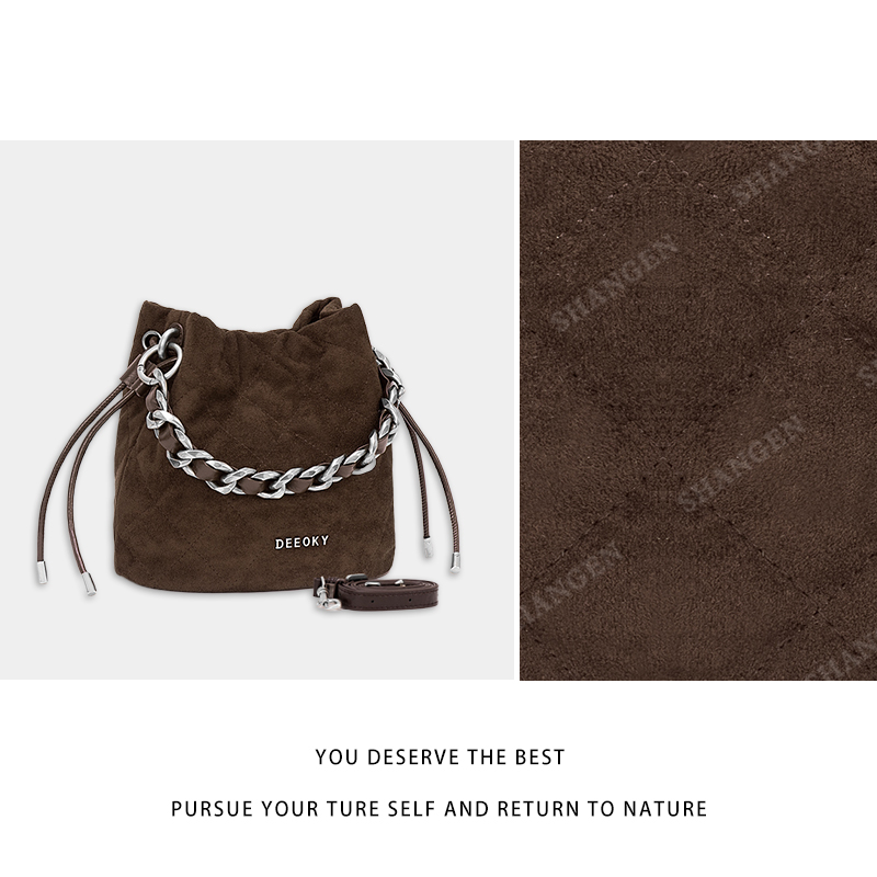 【尚恩CC】ZT-D8067-鹿皮咖-轻奢时尚百搭新款女包