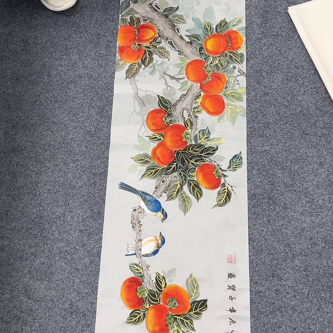 国画国画作品纯手绘作品
