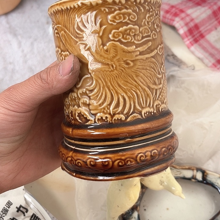 摆件，烧制问题都是正常的哈88