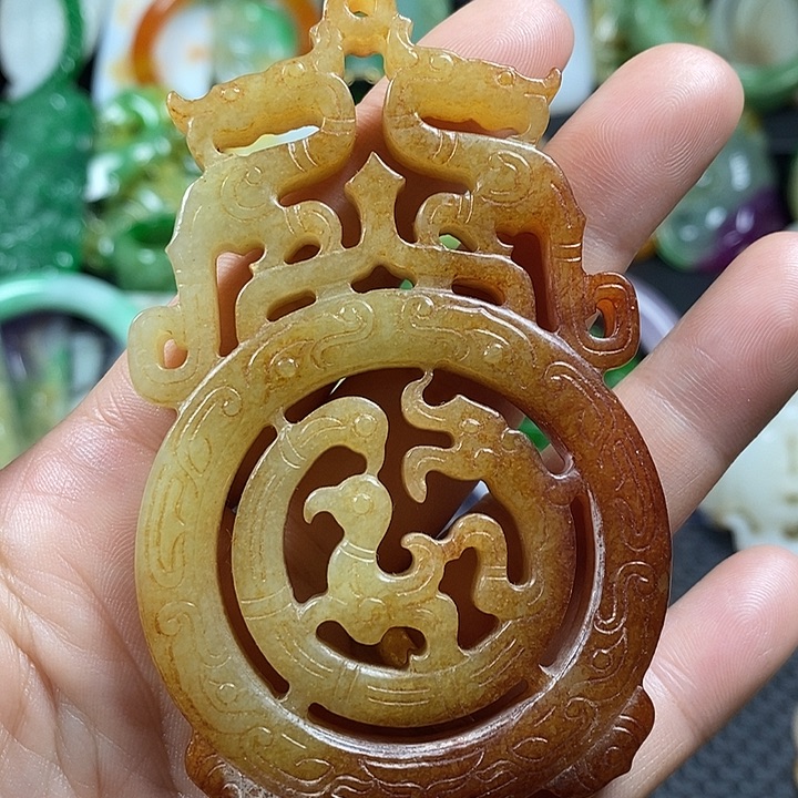 紫金钵盂菩提吊坠