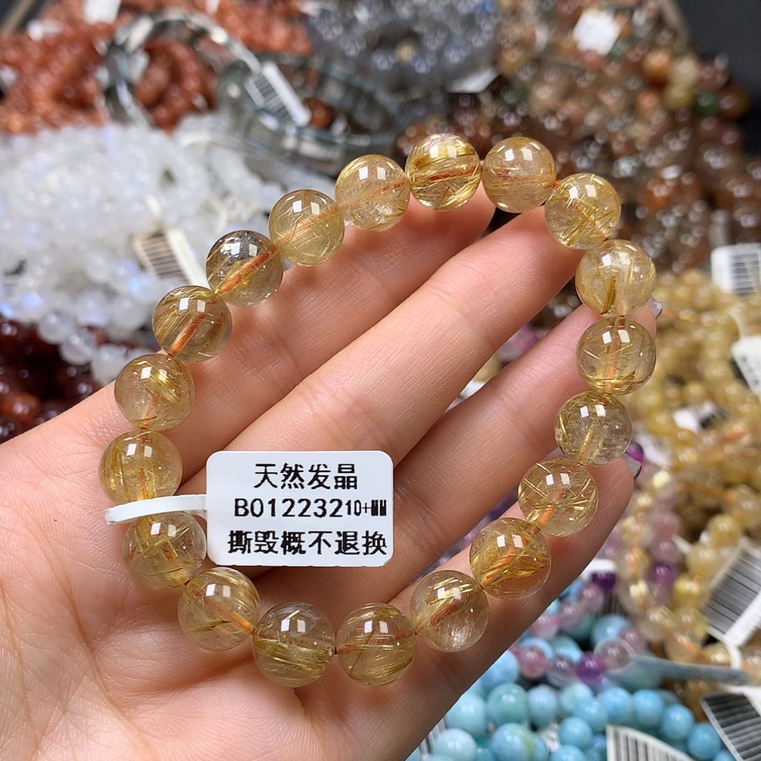 未镶嵌手链水晶，