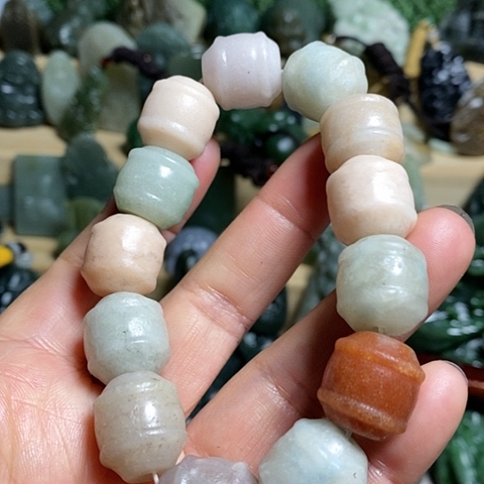 【闪购商品】石英质玉珠宝半成品未镶嵌