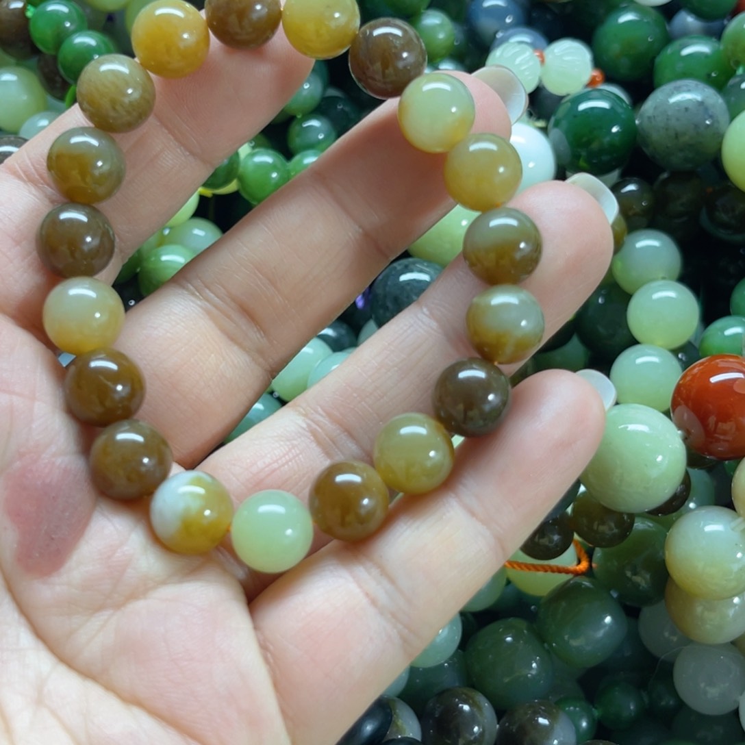 和田玉手链未镶嵌